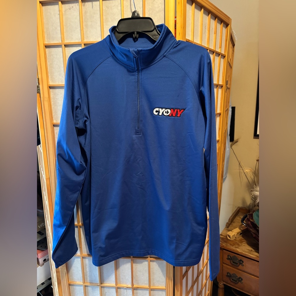 CYONY Blue Quarter-Zip Pullover